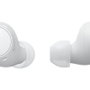 Sony WF-C510 Auriculares Inalámbricos Bluetooth True Wireless Blancos - 22h Batería Total, Carga Rápida, Resistencia Agua IPX4, Conexión Multipunto, Estuche de Carga